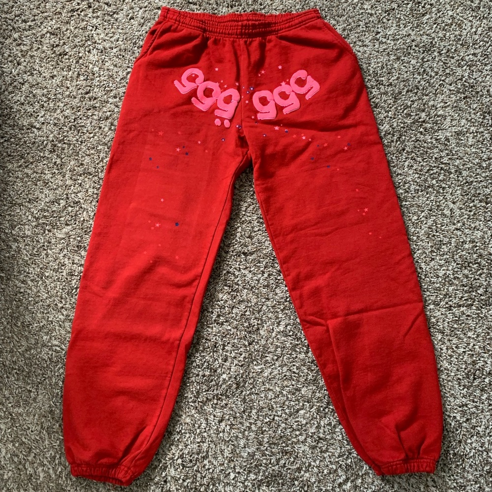 Red Sp5der Sweatpants